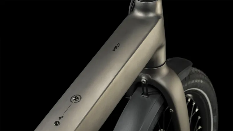 Cube Fold Hybrid 500 Electric Bike in Teak/Black-7